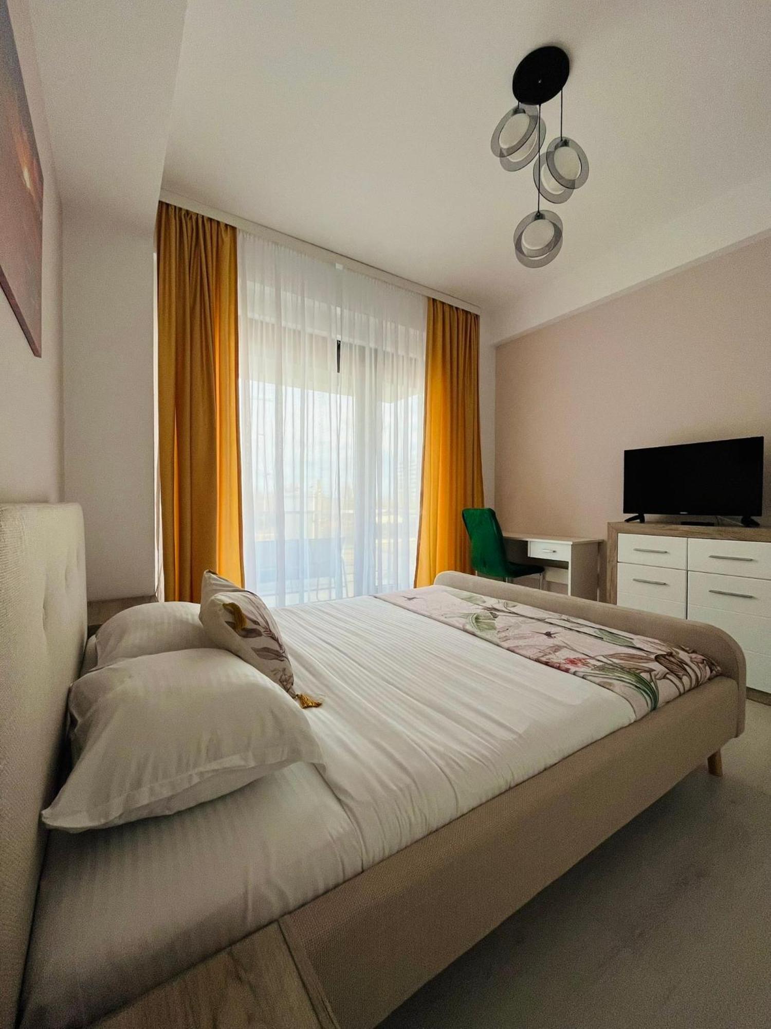 Roapart- Sunset Dream Apartament 2 Dormitoare Vedere Lac Si Parcare Mamaia Kültér fotó