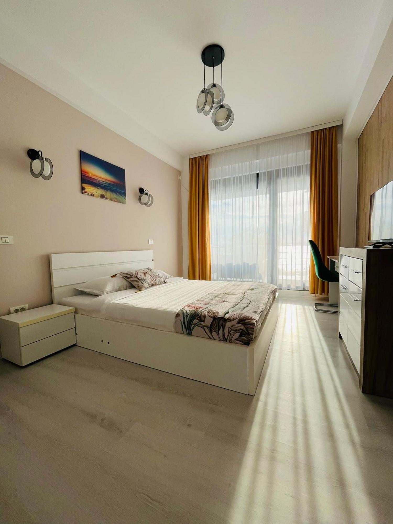 Roapart- Sunset Dream Apartament 2 Dormitoare Vedere Lac Si Parcare Mamaia Kültér fotó